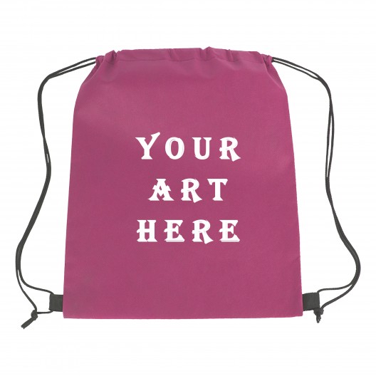 Cinch Up Non Woven Backpacks 